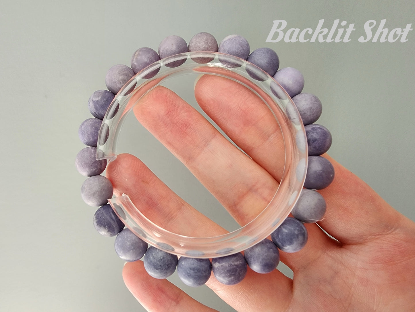 [Bracelet] 9mm Purple Opal Bracelet