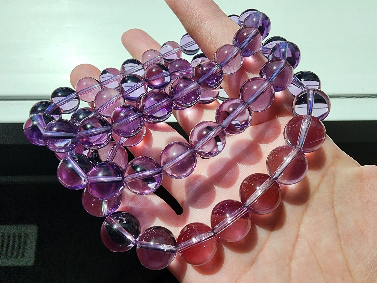 [Bracelet] Natural Brazilian Amethyst Bracelet