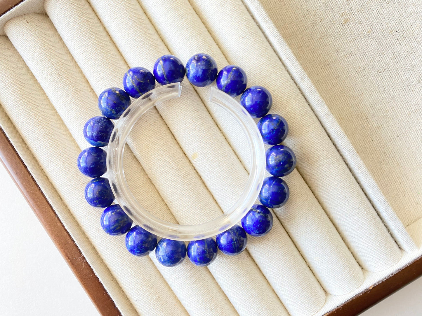 [Bracelet] 11mm Lapis Lazuli Bracelet