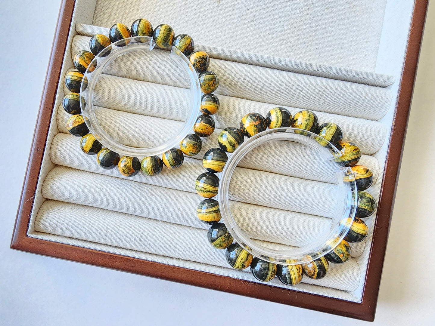 [Bracelet] Natural Bumblebee Jasper Bracelet