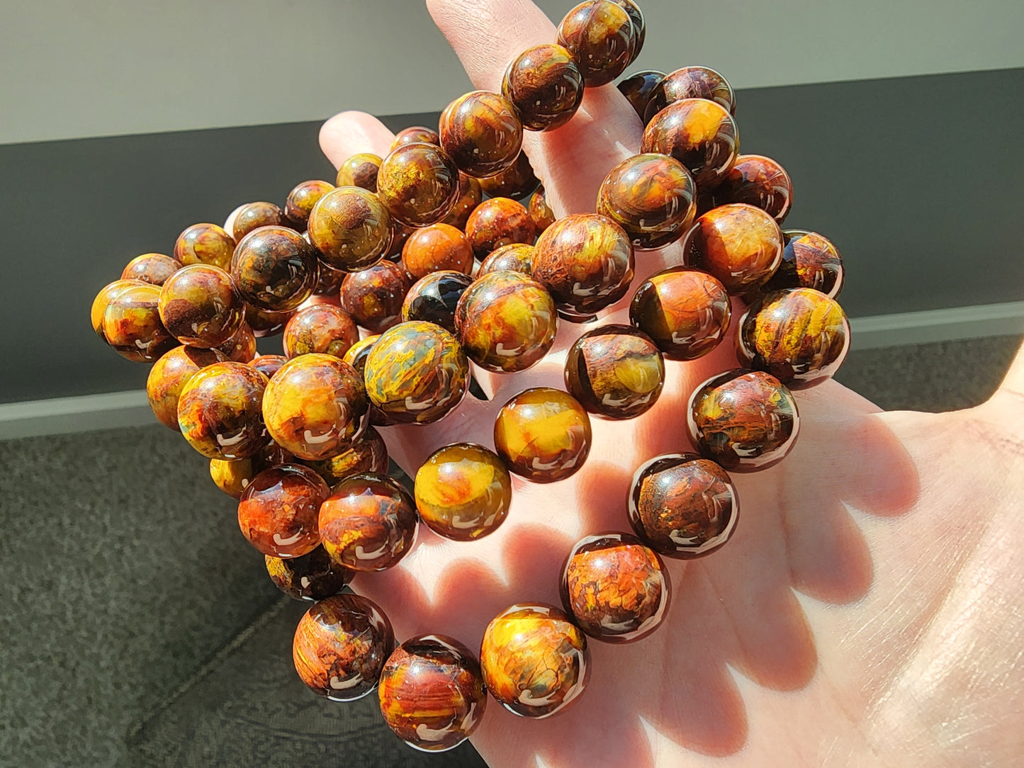 [Bracelet] Natural South African Pietersite Bracelet