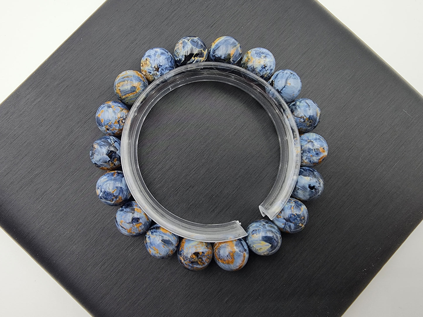 [Bracelet] 11mm Denim Blue Pietersite Bracelet