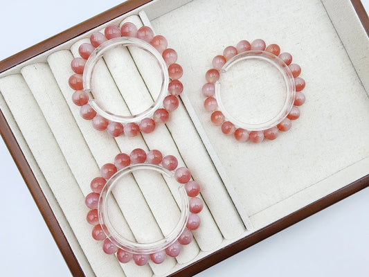 [Bracelet] 10mm Yanyuan Peach Agate Bracelet