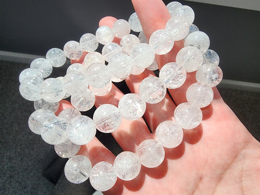 [Bracelet] Snowstorm Quartz Bracelet