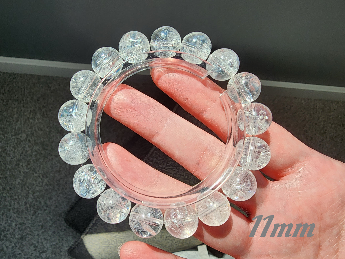 [Bracelet] Ice Spark Quartz Bracelet