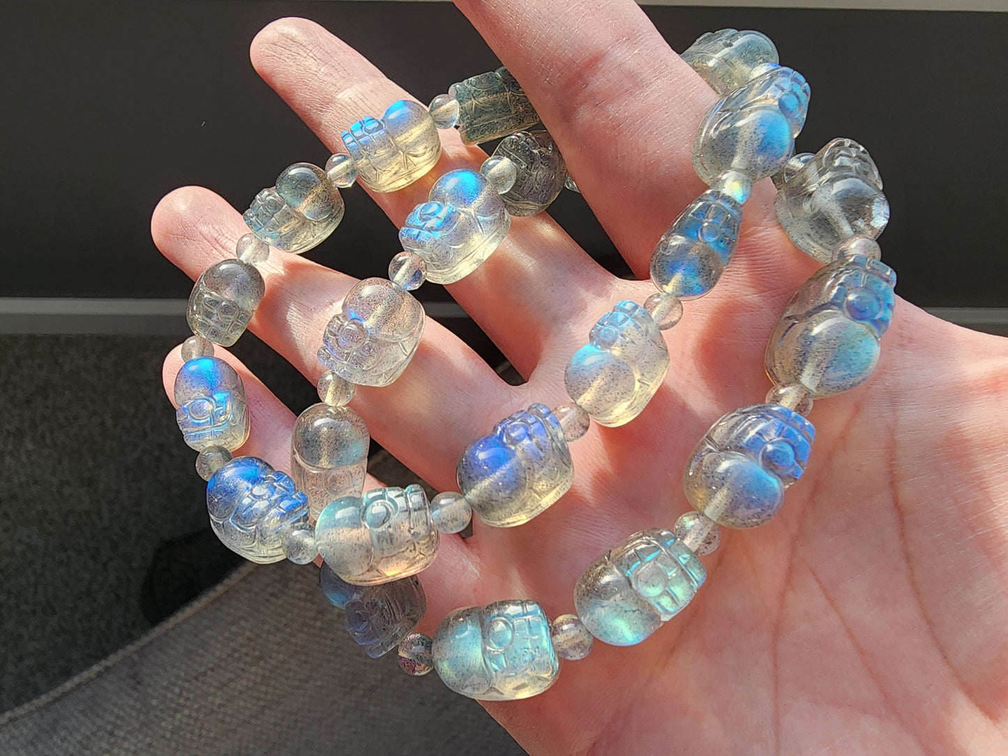 [Bracelet] Labradorite Pixiu Bracelet for Protection and Wealth