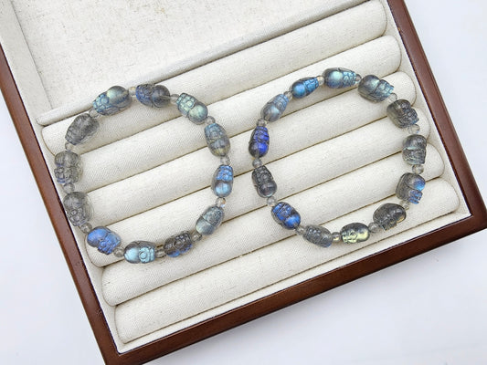 [Bracelet] Labradorite Pixiu Bracelet for Protection and Wealth