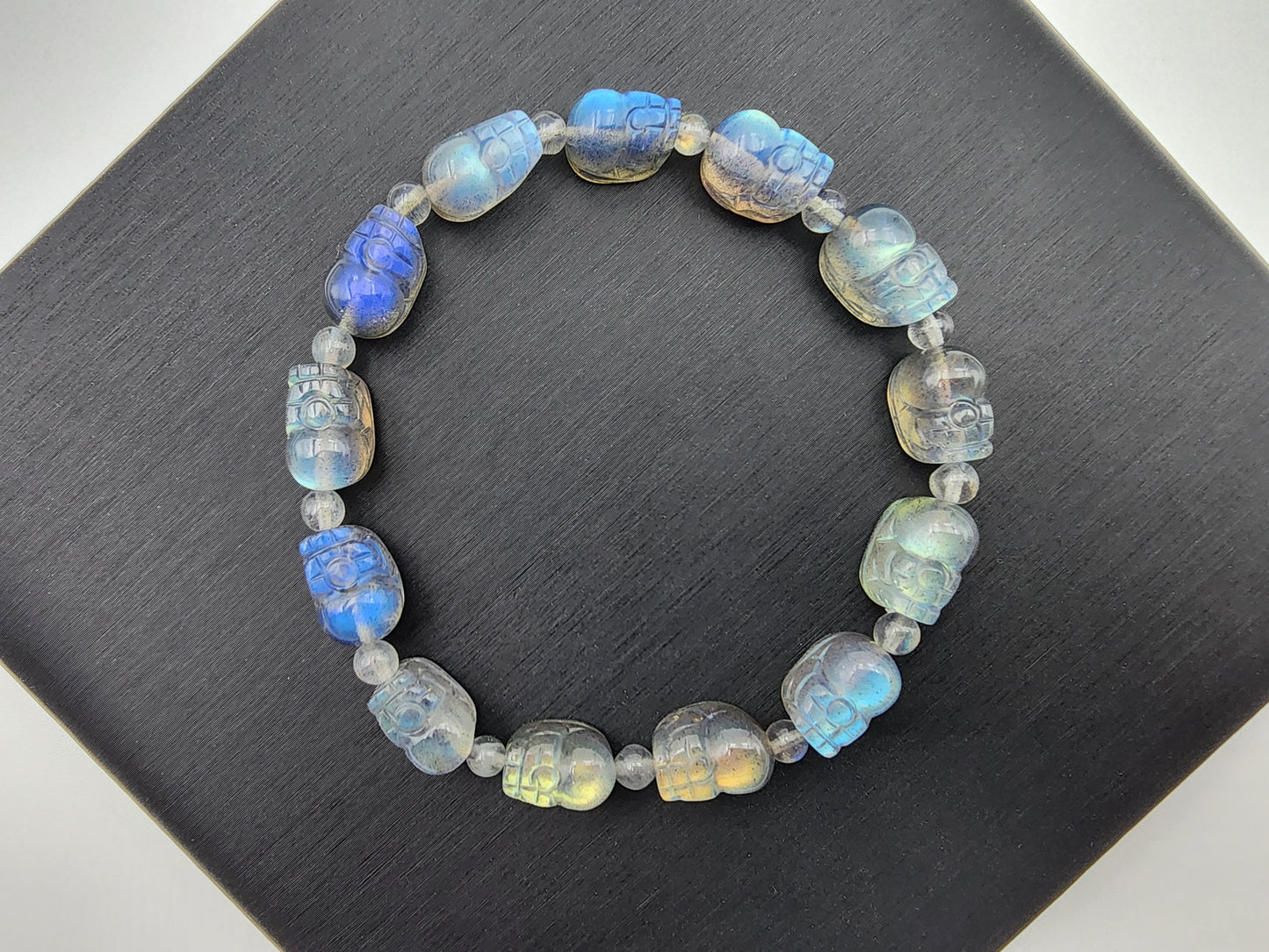 [Bracelet] Labradorite Pixiu Bracelet for Protection and Wealth