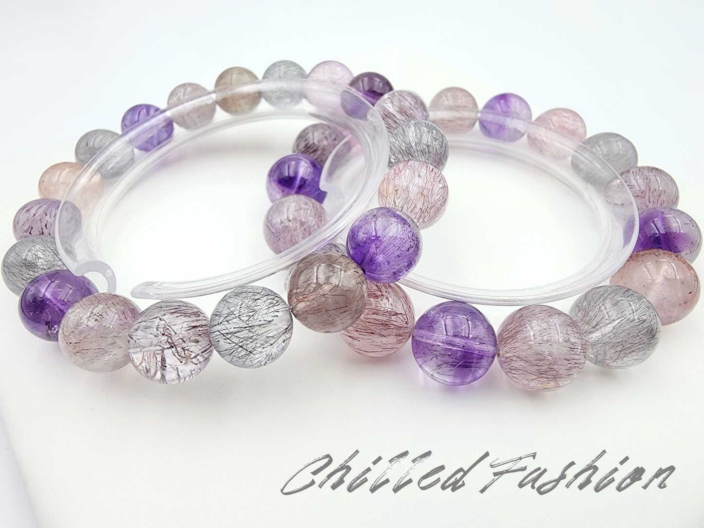 [Bracelet] Natural Super Seven Gemstone Bracelet