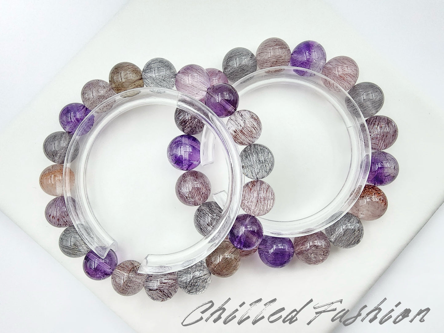 [Bracelet] Natural Super Seven Gemstone Bracelet
