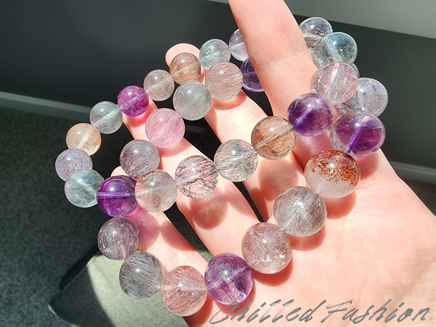 [Bracelet] Natural Super Seven Gemstone Bracelet