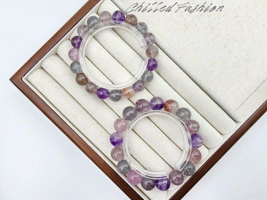 [Bracelet] Natural Super Seven Gemstone Bracelet