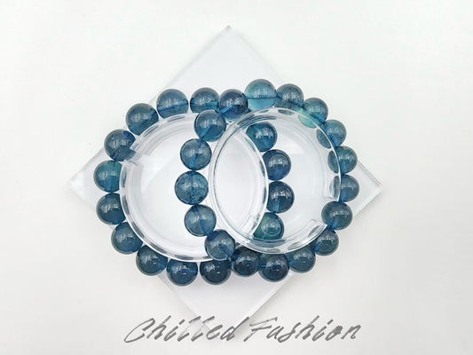 [Bracelet] Devil's Blue Aquamarine Bracelet