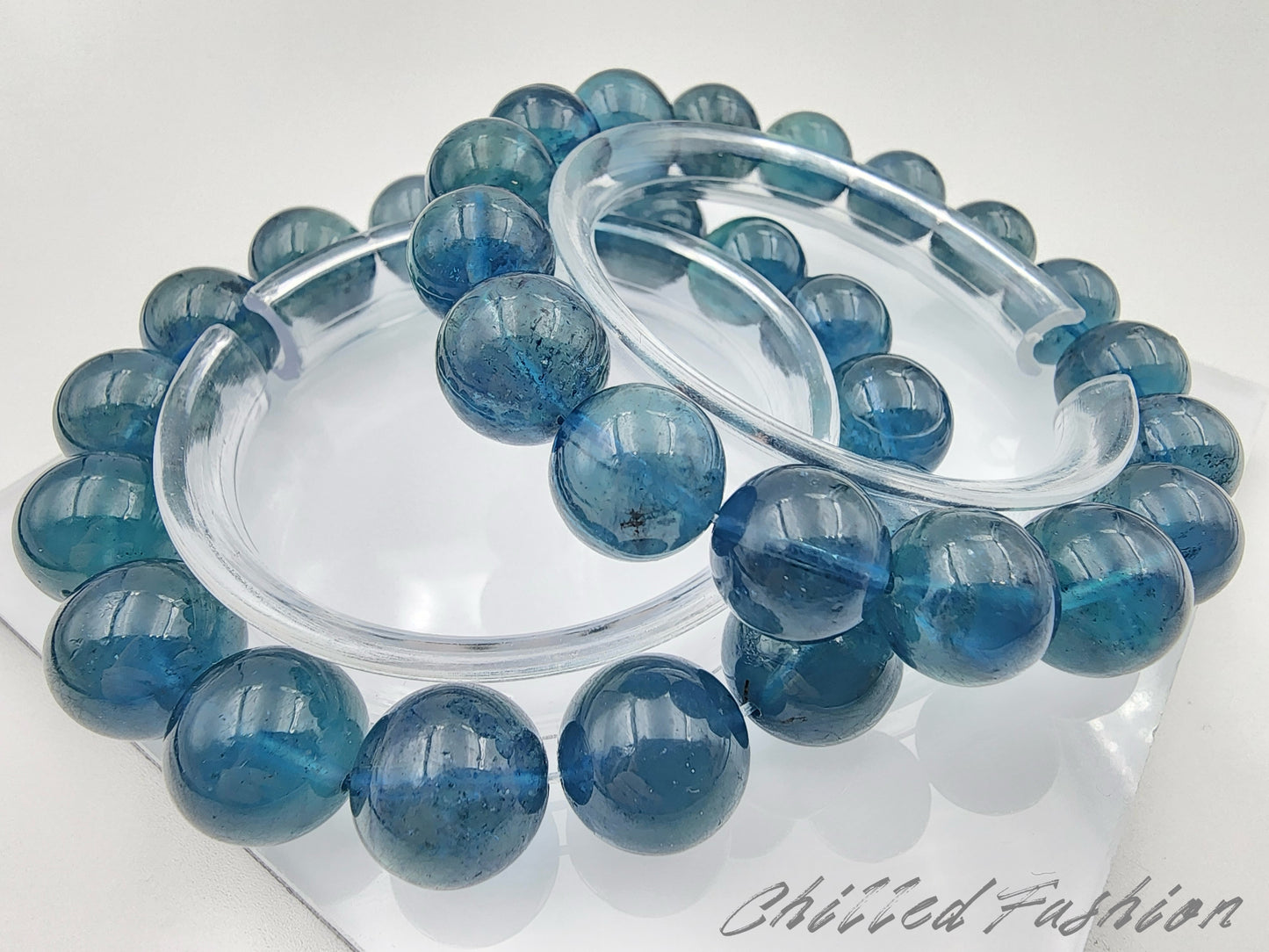 [Bracelet] Devil's Blue Aquamarine Bracelet