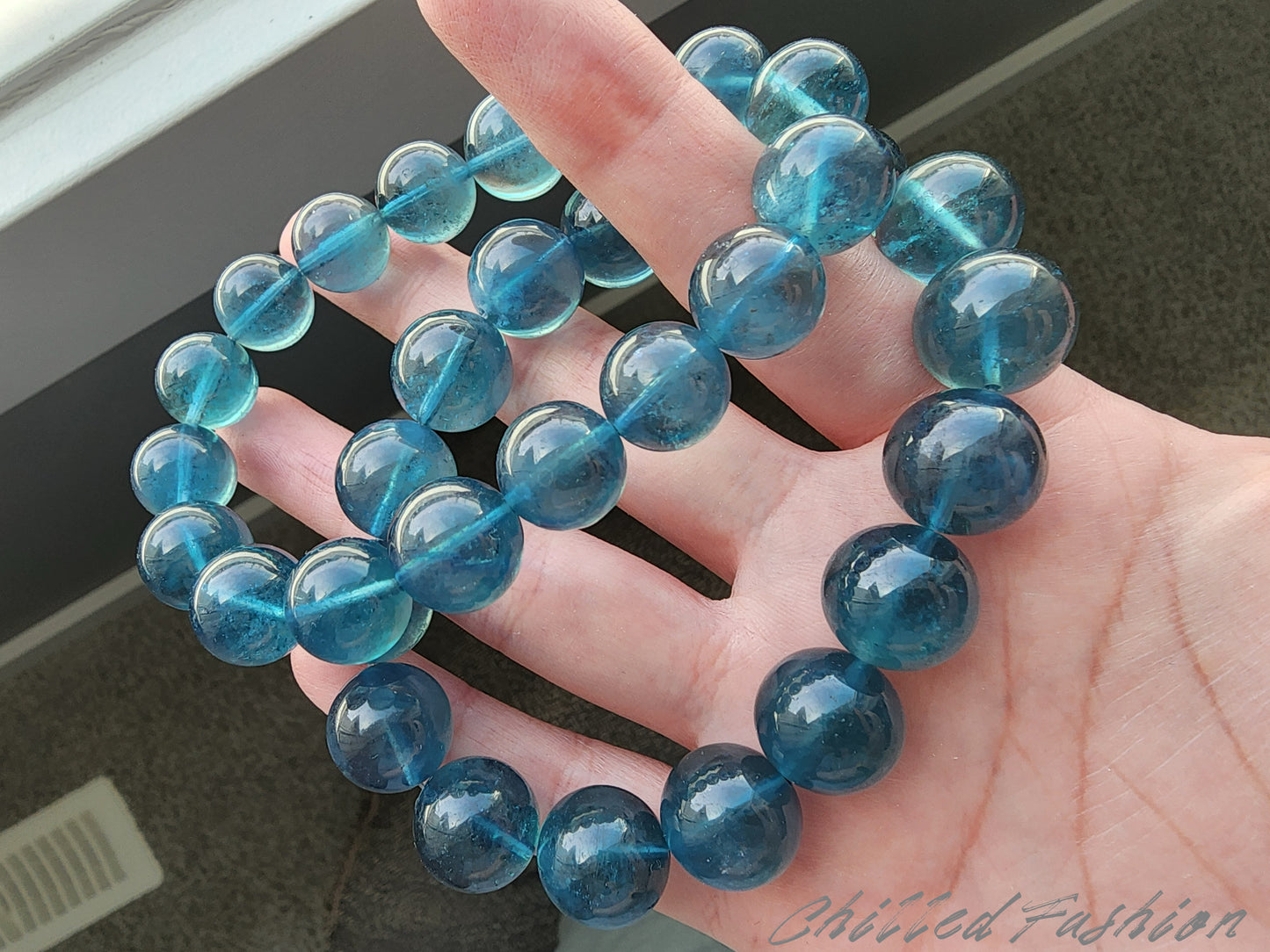 [Bracelet] Devil's Blue Aquamarine Bracelet