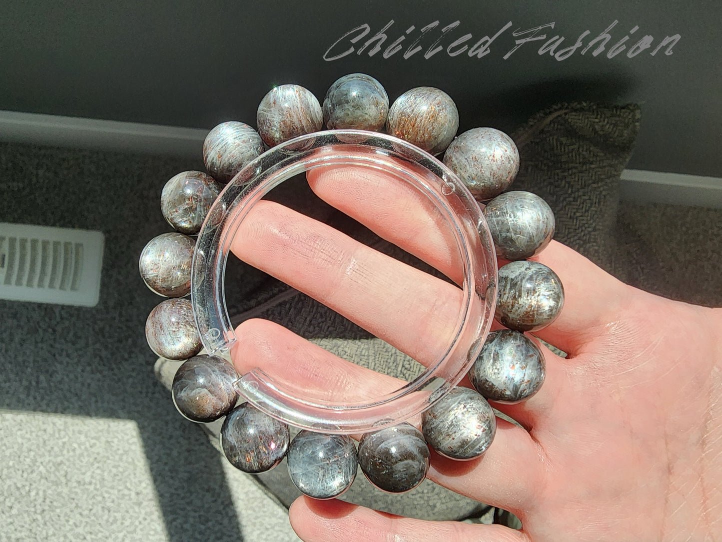 [Bracelet] Enchanted Starlight: 13mm Skeletal Quartz 星辉骨干 Crystal Bracelet