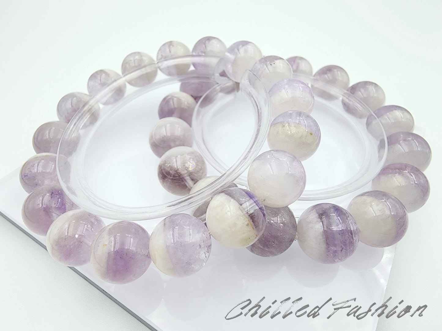 [Bracelet] Dreamy Bicolor Amethyst Bracelet