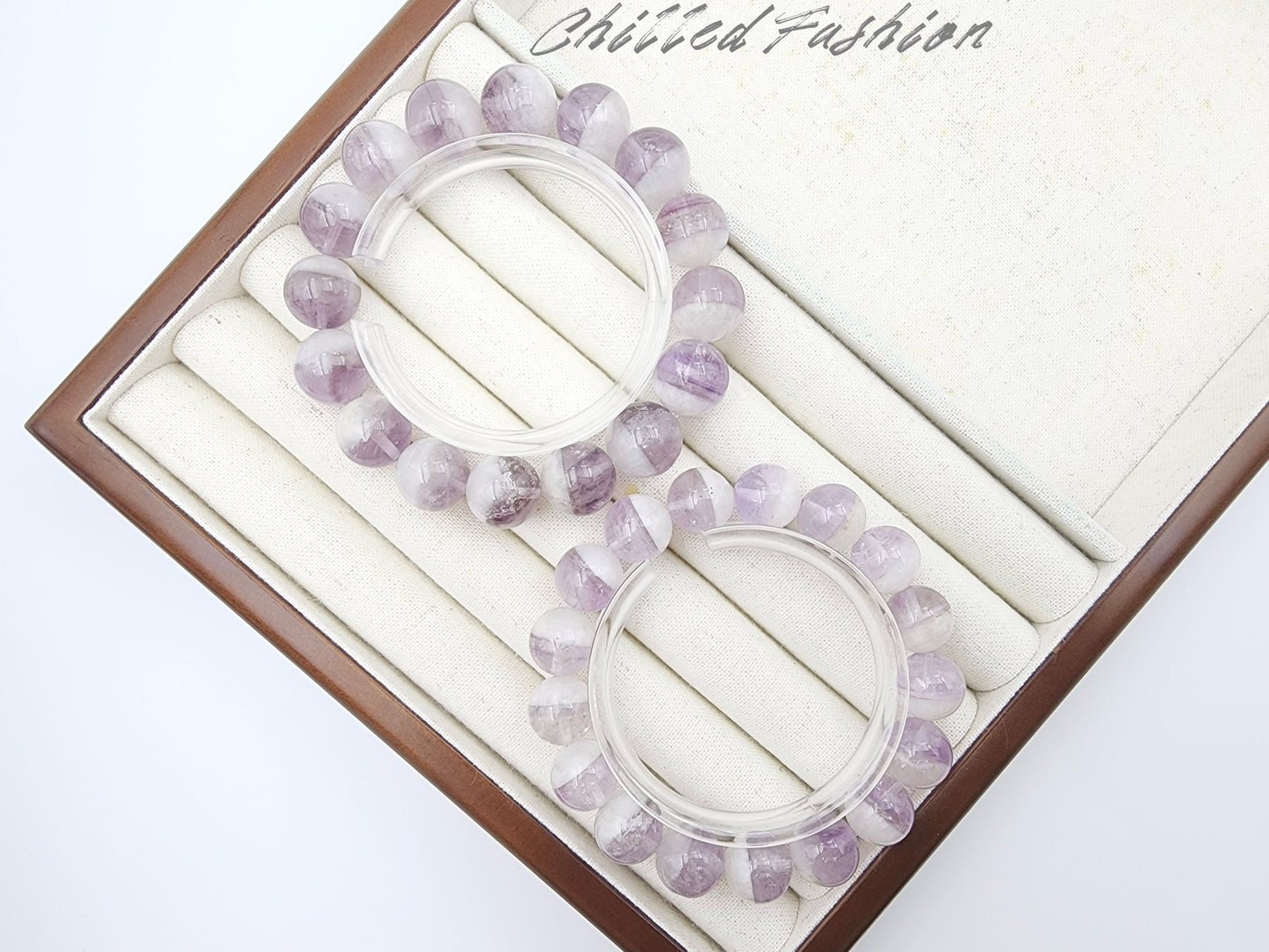 [Bracelet] Dreamy Bicolor Amethyst Bracelet