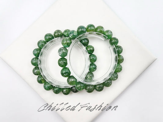 [Bracelet] 10mm Green Lepidolite Bracelet