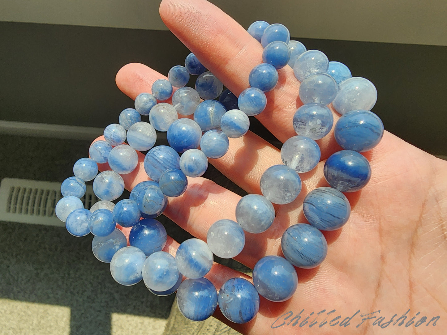 [Bracelet] Empowering Dumortierite 蓝线石 Gemstone Bracelet