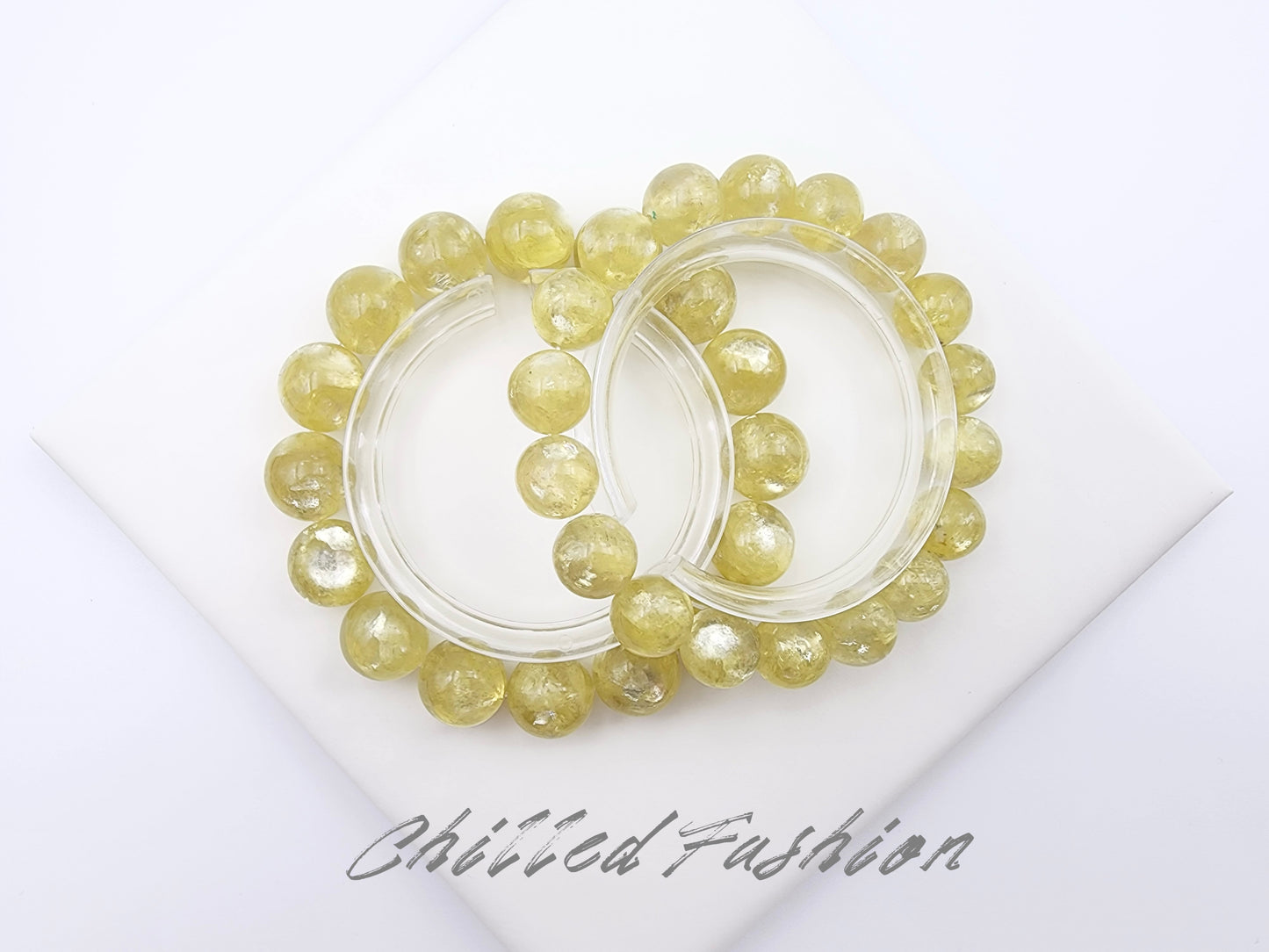 [Bracelet] Golden Lepidolite 金祖母晶 Bracelet