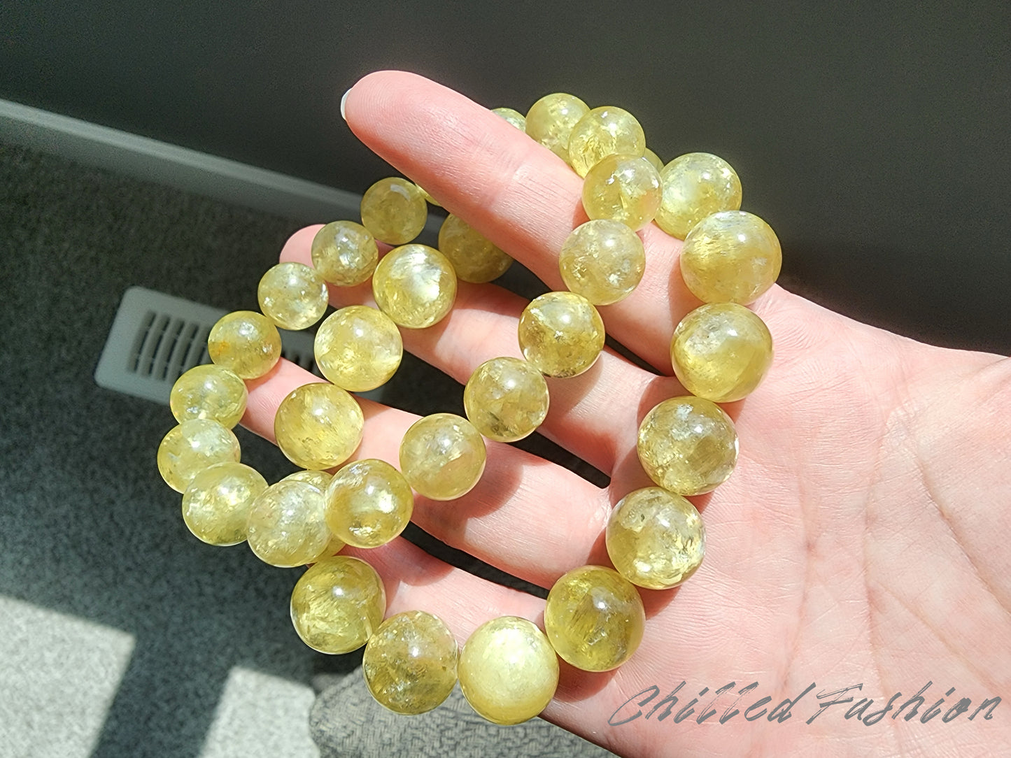 [Bracelet] Golden Lepidolite 金祖母晶 Bracelet