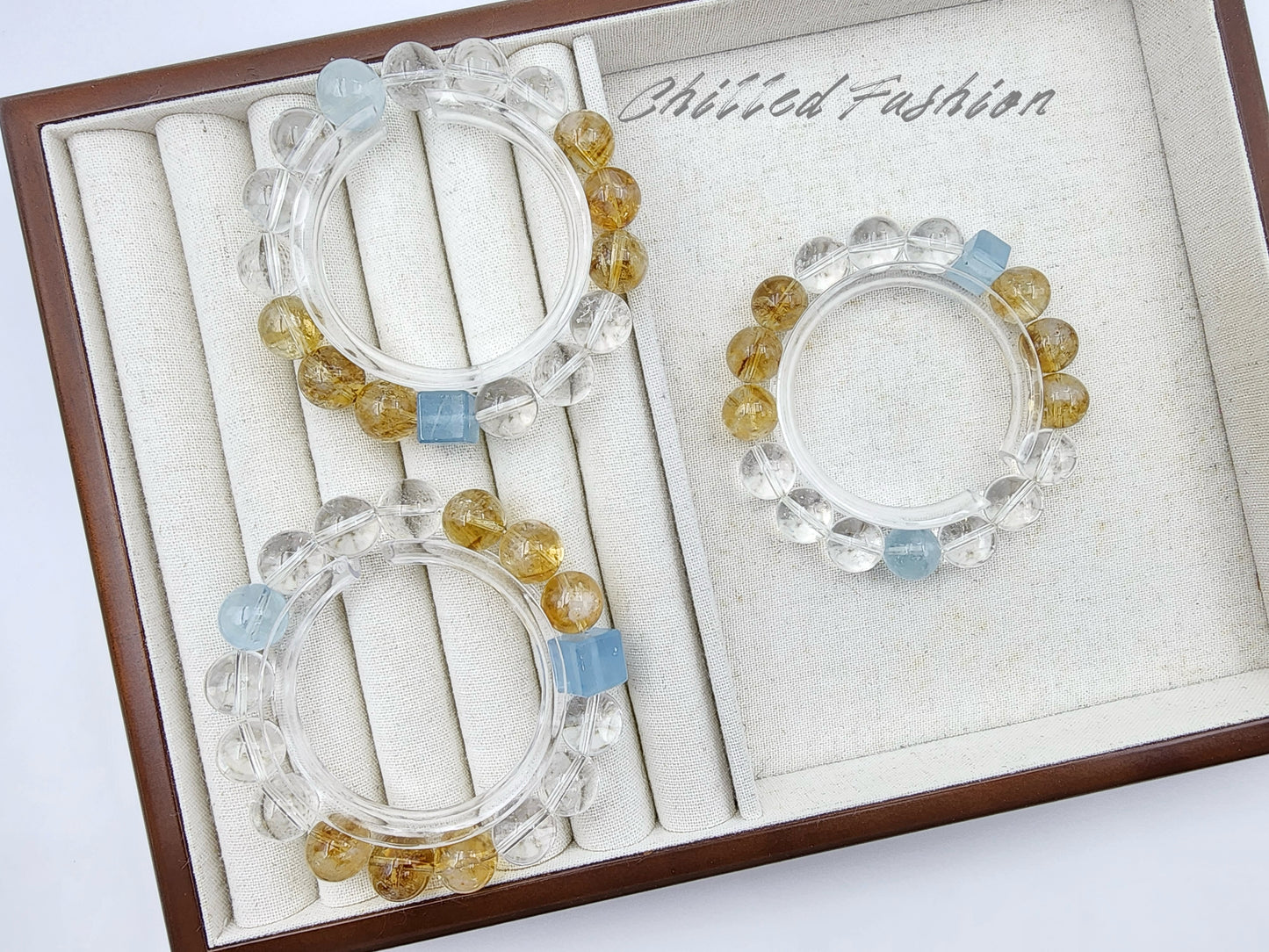 [Bracelet] 12mm Gemstone Healing Crystal Bracelet