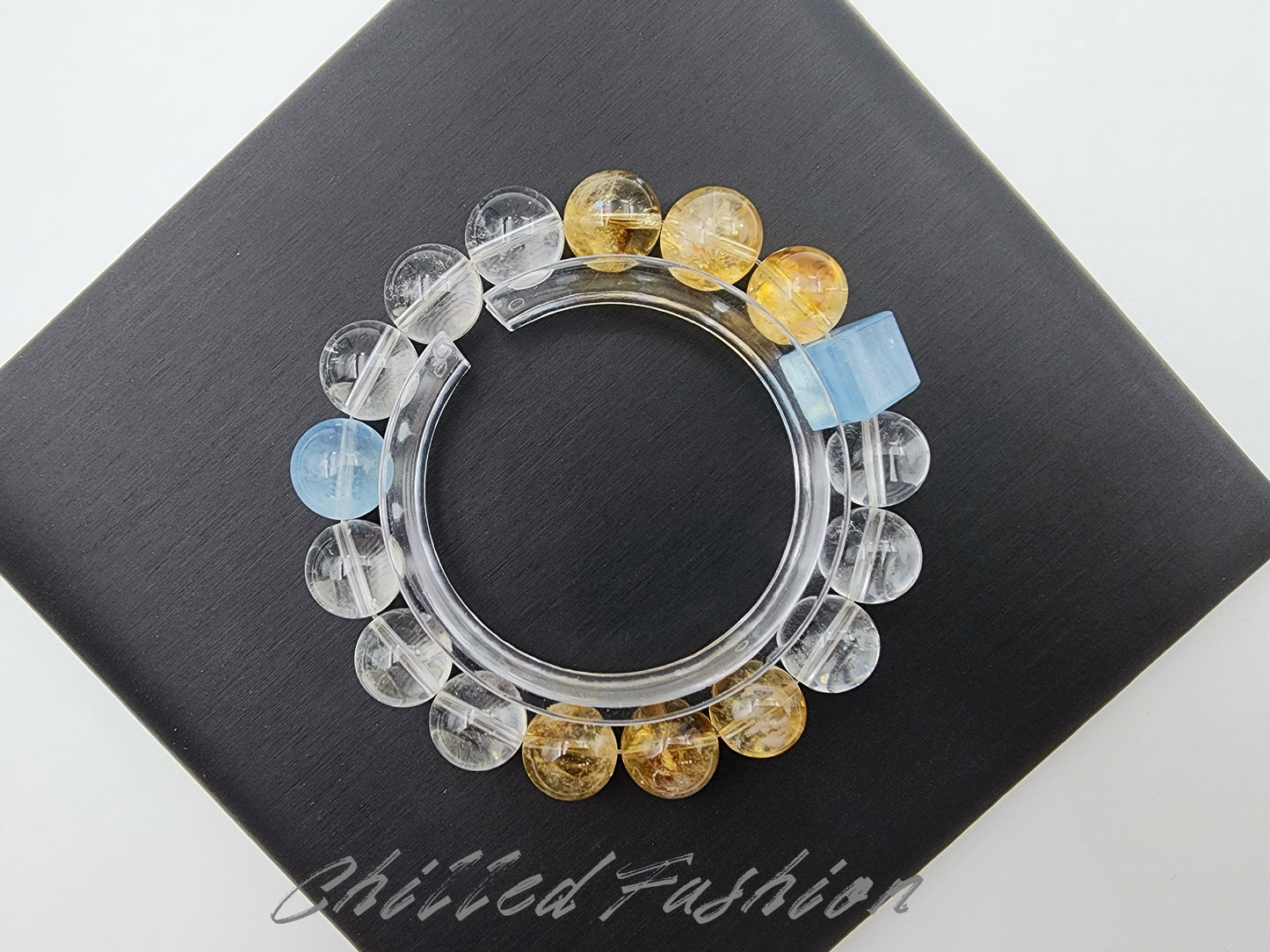 [Bracelet] 12mm Gemstone Healing Crystal Bracelet