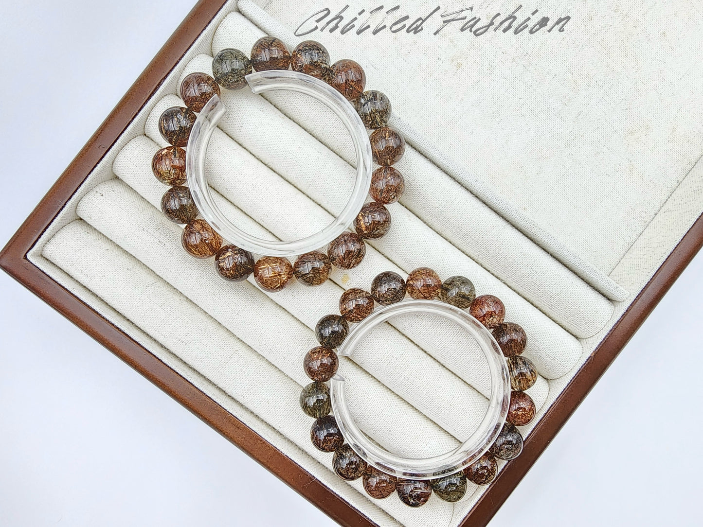 [Bracelet] Black Gold Rutilated Quartz Bracelet