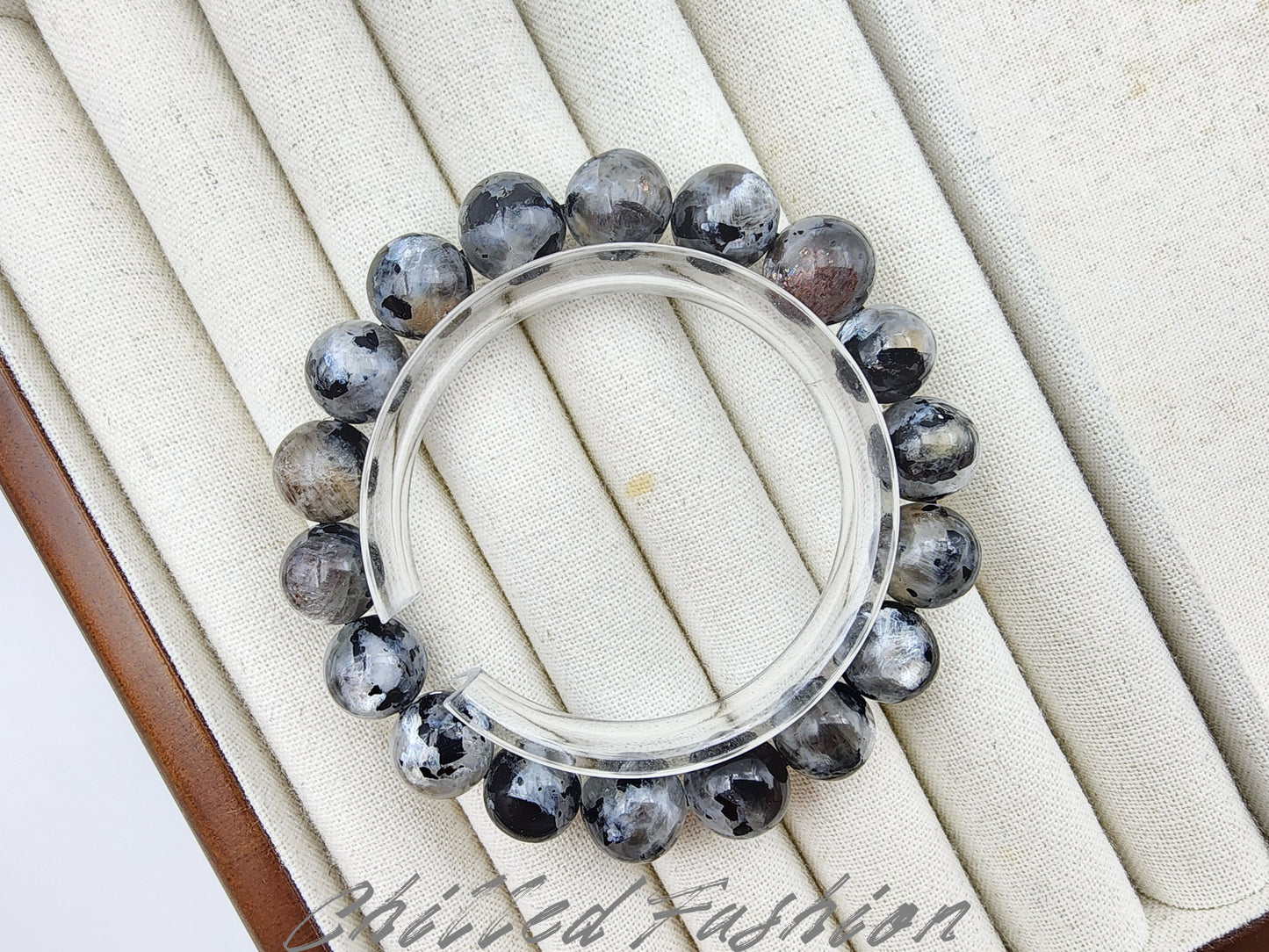 [Bracelet] 11mm Starlight Sunstone& Black Tourmaline Symbiosis Bracelets