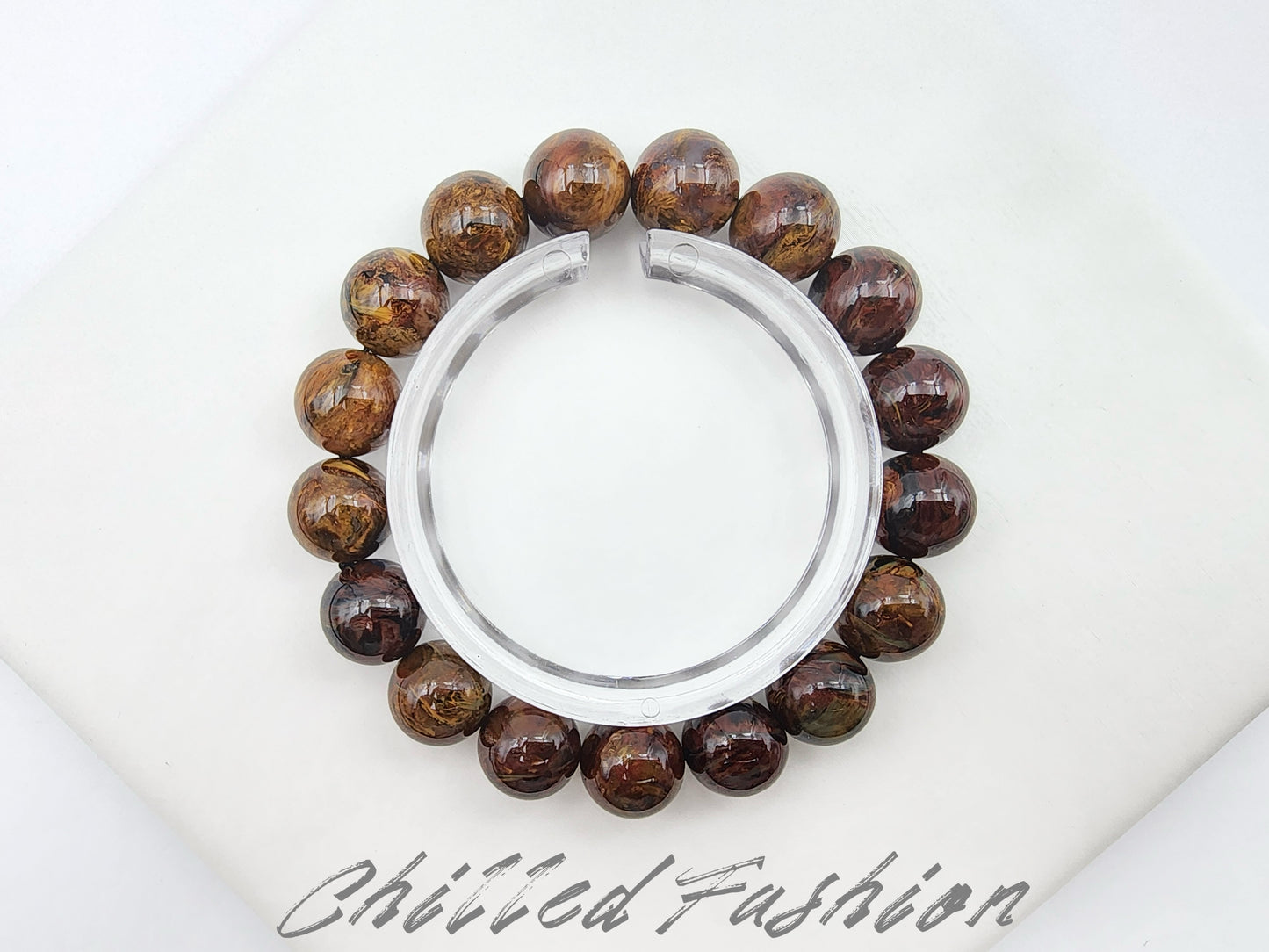 [Bracelet] Exquisite 11mm Phoenix Style Pietersite Bracelet: Unleash the Power of the Storm