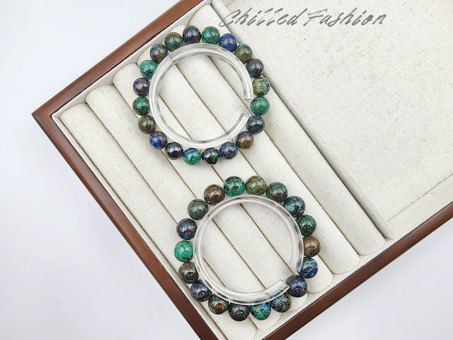 [Bracelet] Natural Azurite Bracelet