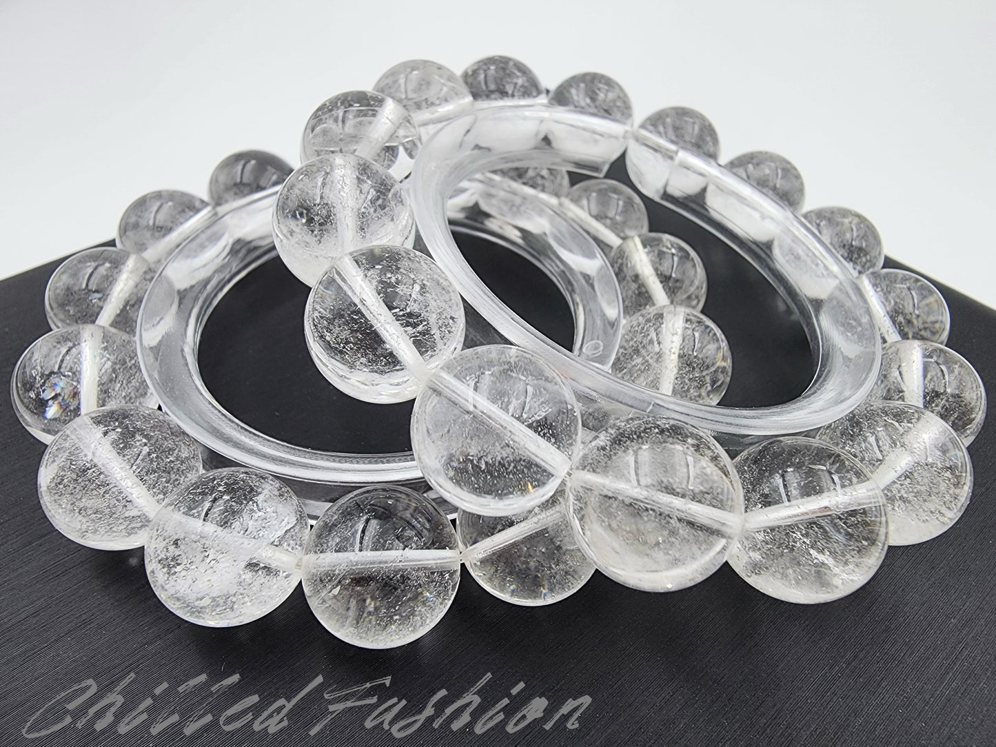 [Bracelet] Himalayan Clear Quartz Bracelet for Clarity and Healing