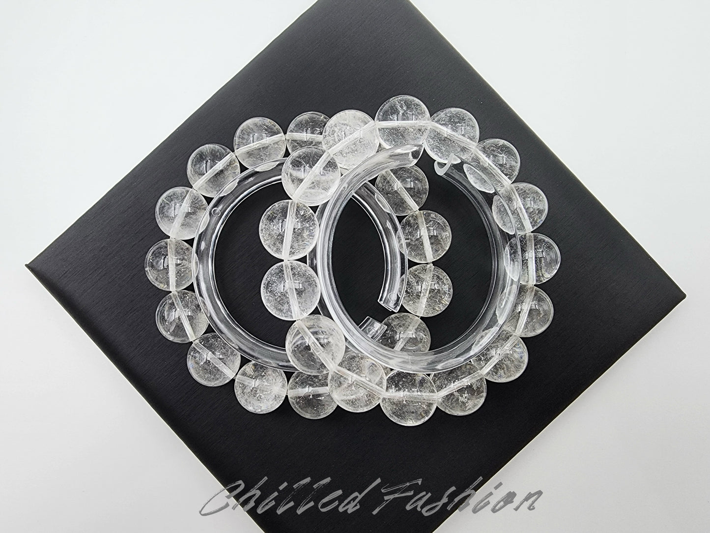 [Bracelet] Himalayan Clear Quartz Bracelet for Clarity and Healing
