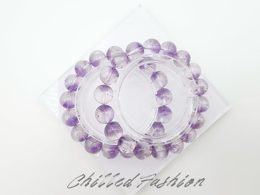 [Bracelet] Rare Purple Tower Amethyst Bracelet