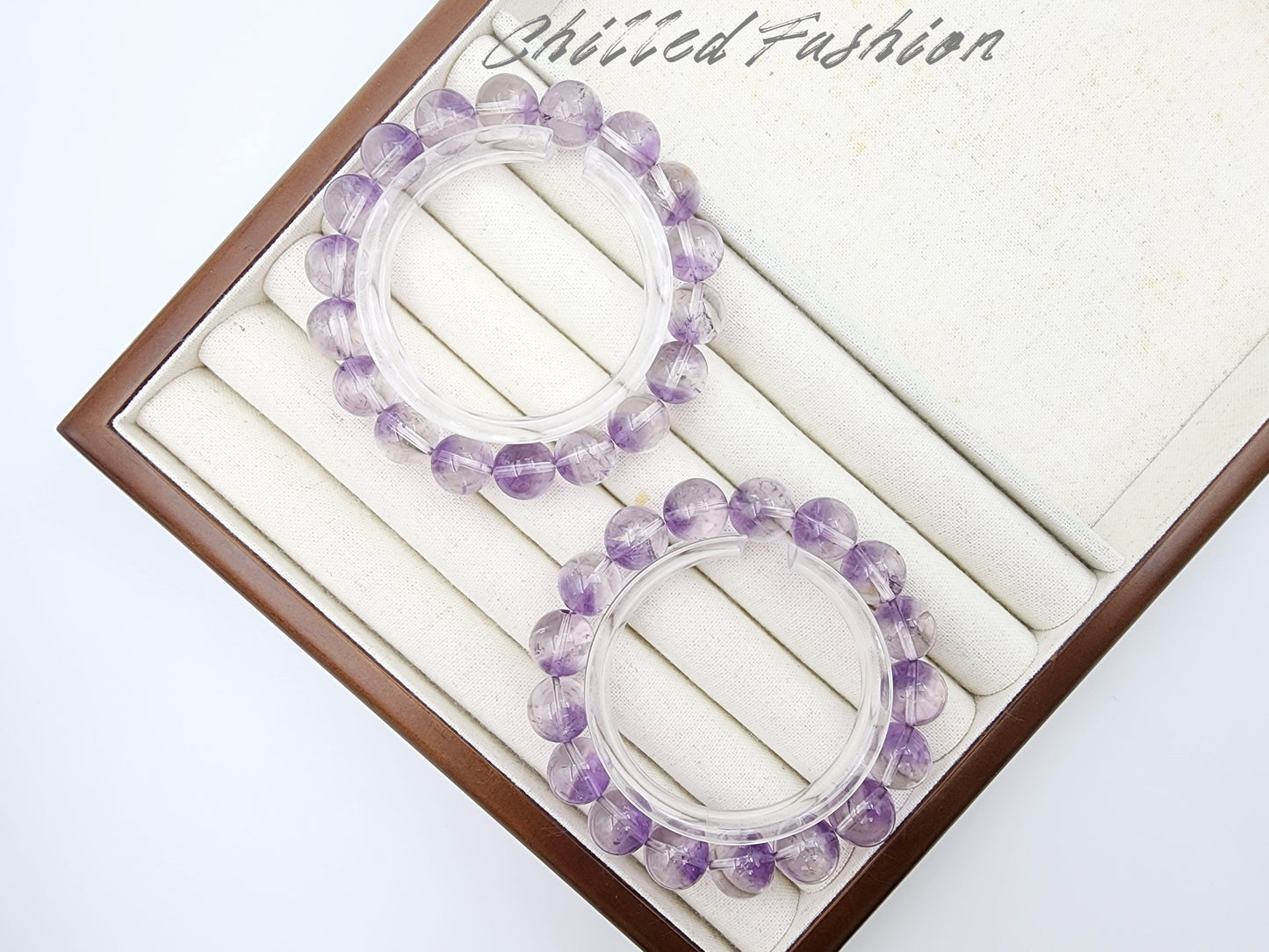 [Bracelet] Rare Purple Tower Amethyst Bracelet