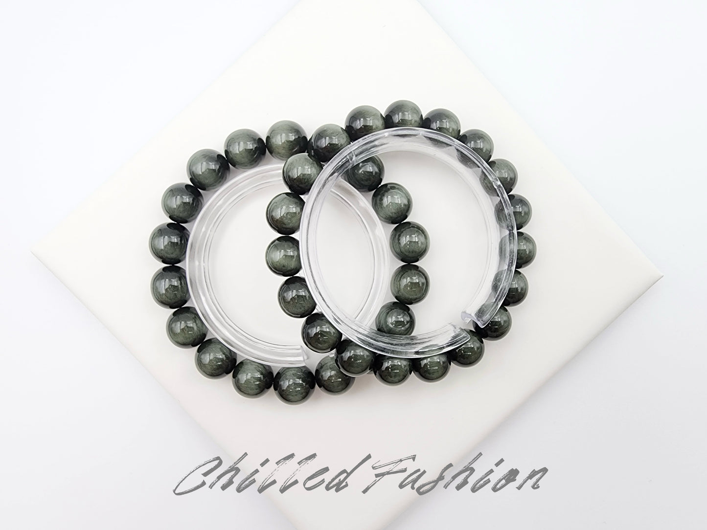 [Bracelet] Natural Actinolite Bracelets