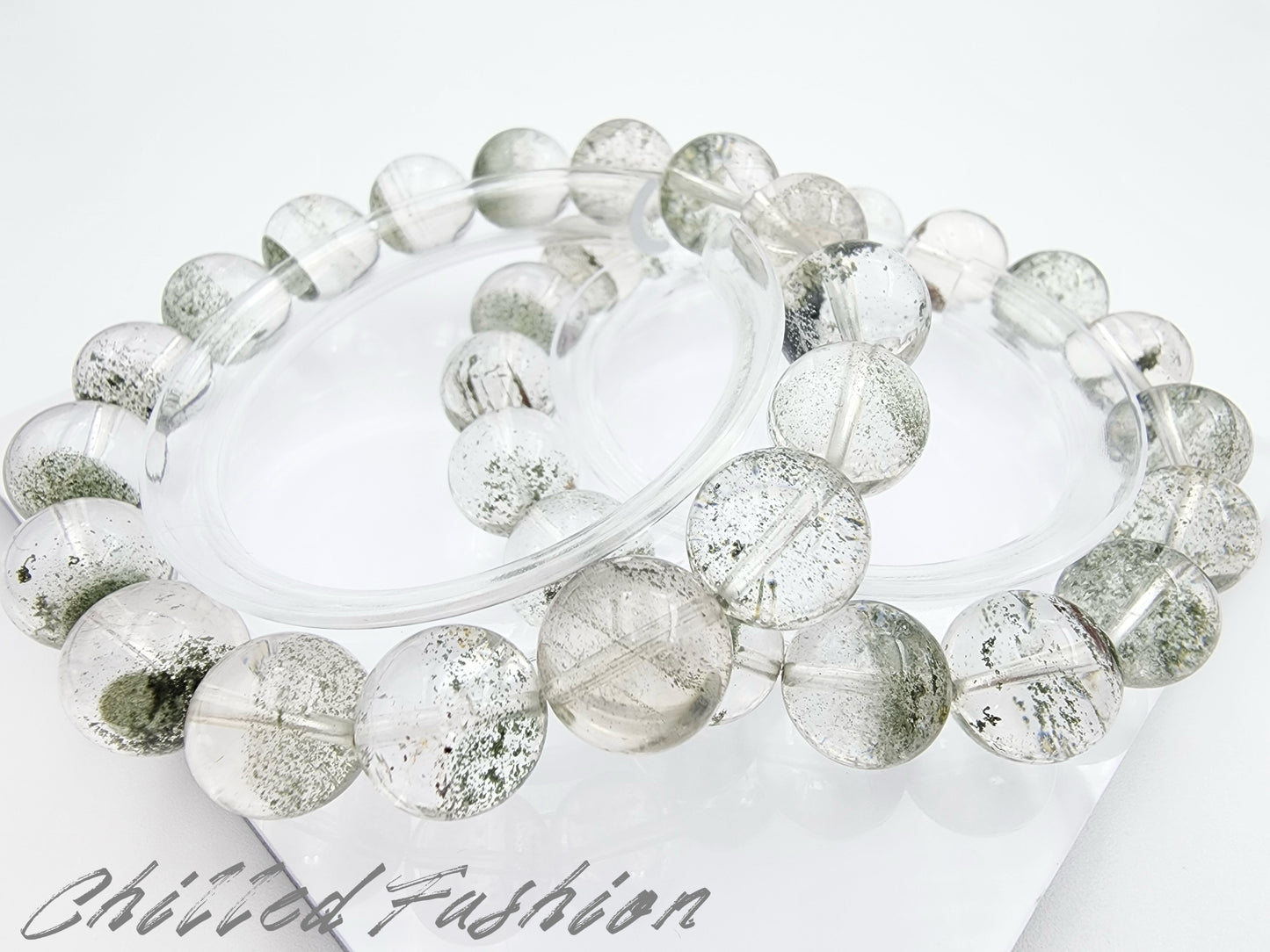 [Bracelet] Green Phantom Quartz Bracelet