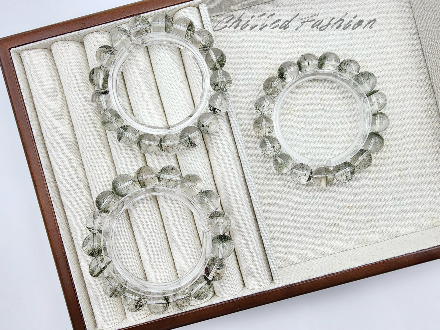 [Bracelet] Green Phantom Quartz Bracelet