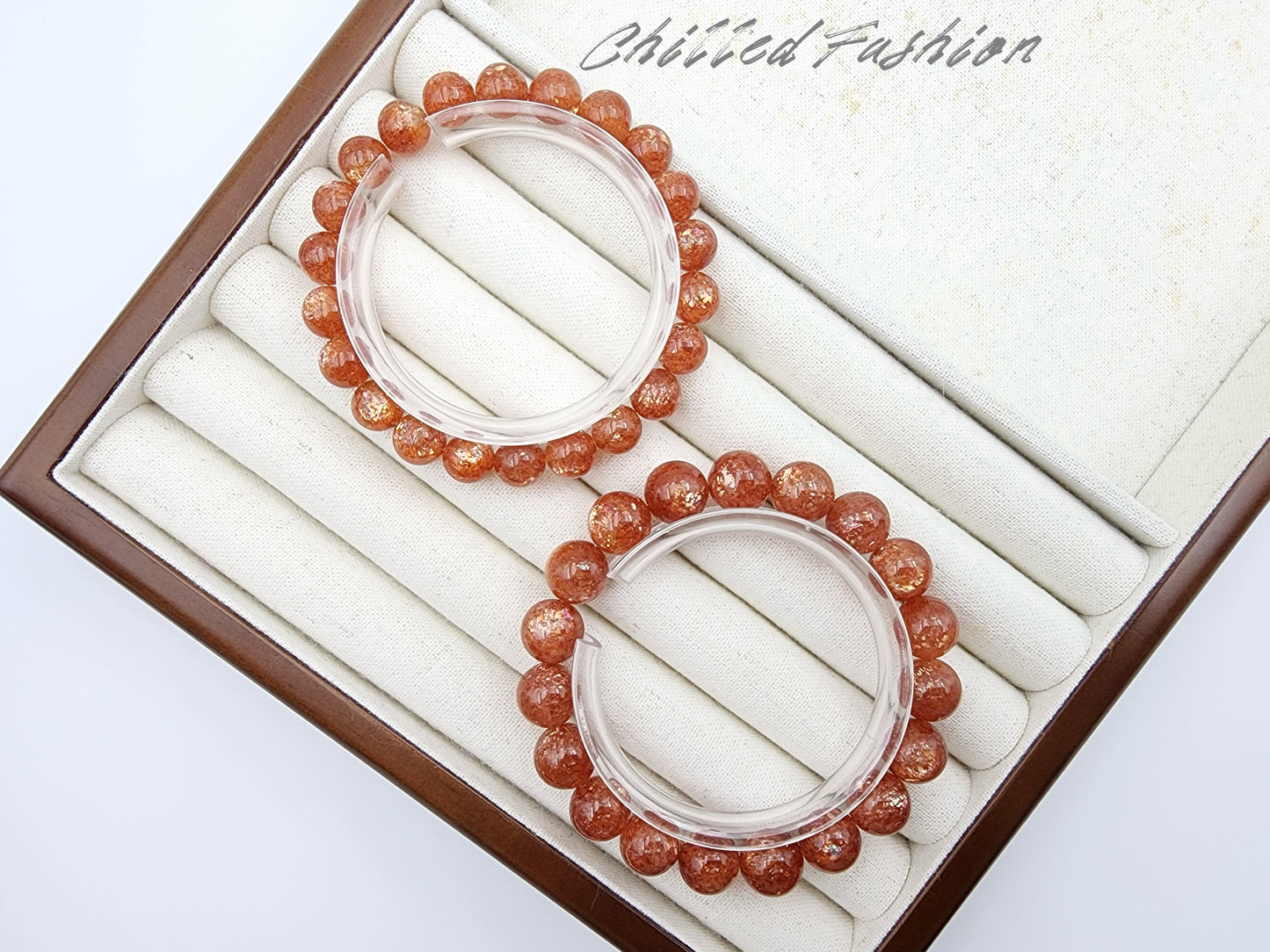 [Bracelet] Golden Sunstone Bracelet
