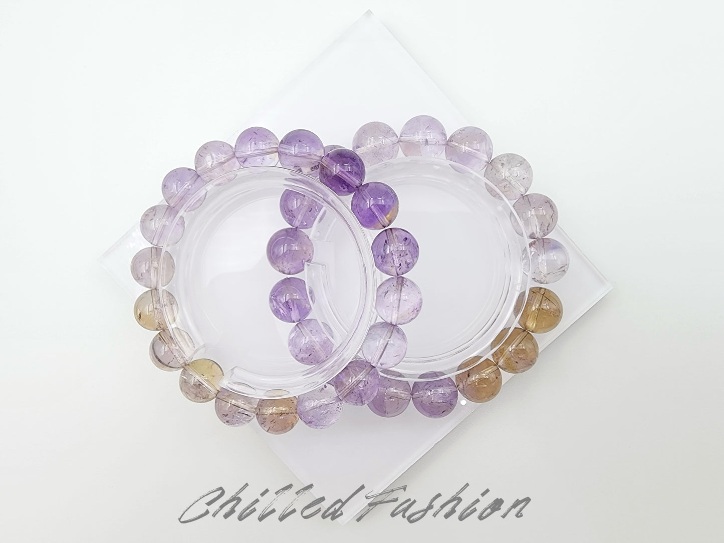 [Bracelet] Bolivian Amethyst Sunset Bracelet