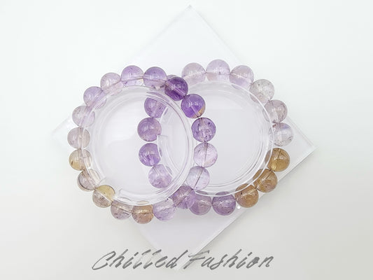 [Bracelet] Bolivian Amethyst Sunset Bracelet