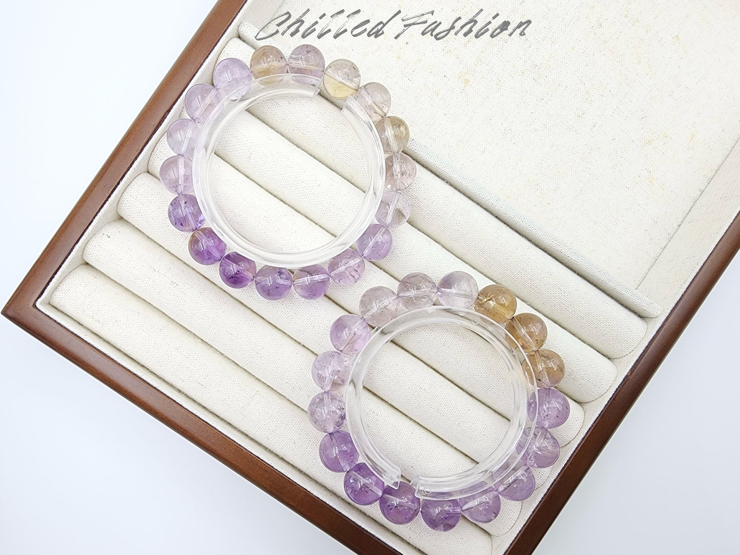 [Bracelet] Bolivian Amethyst Sunset Bracelet