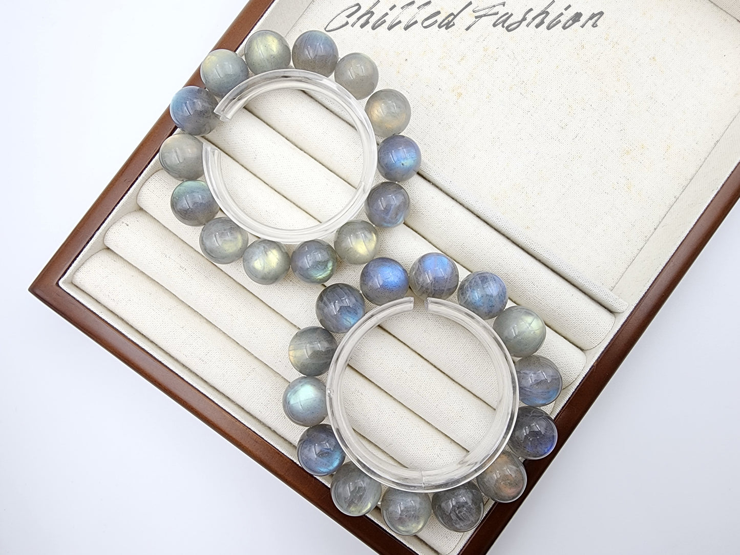 [Bracelet] Natural Labradorite Moonstone Bracelet