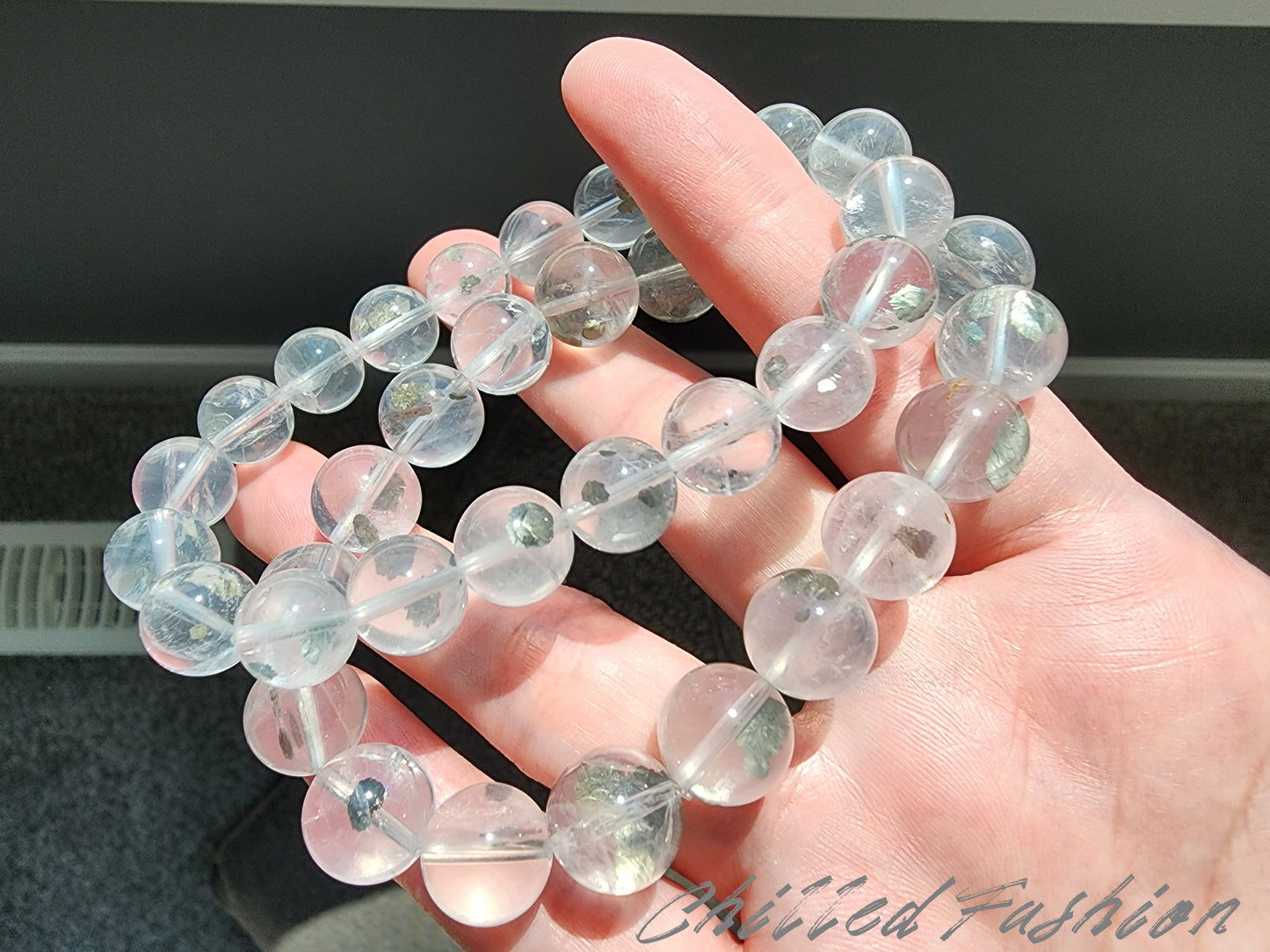 [Bracelet] Chalcopyrite Gemstone Bracelet