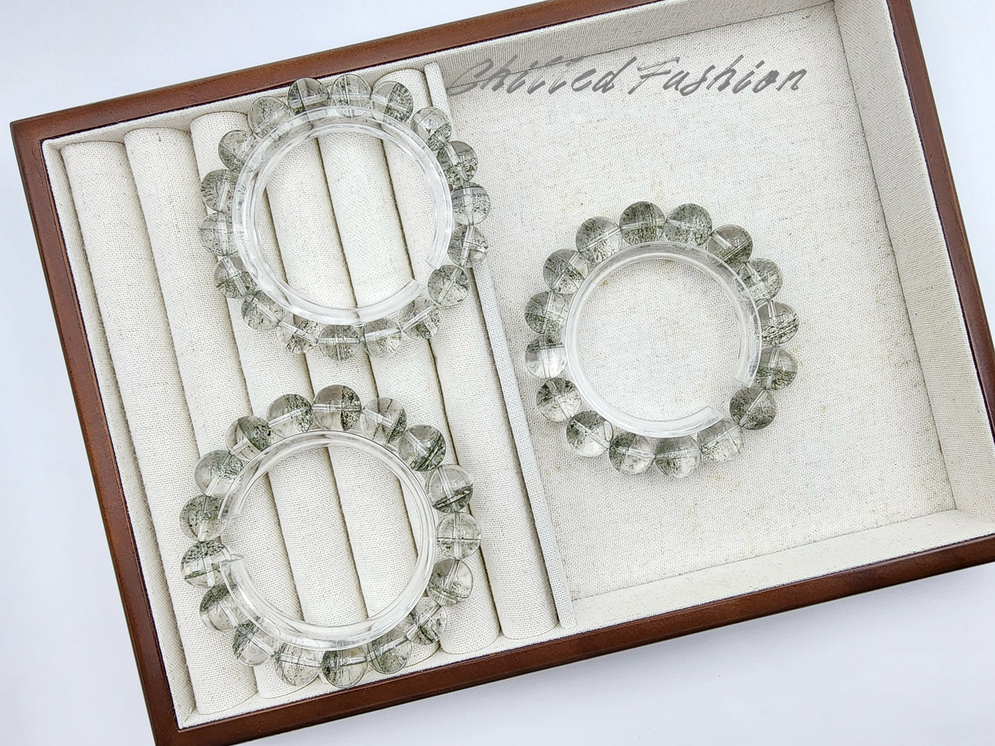 [Bracelet] Green Phantom Quartz Bracelet