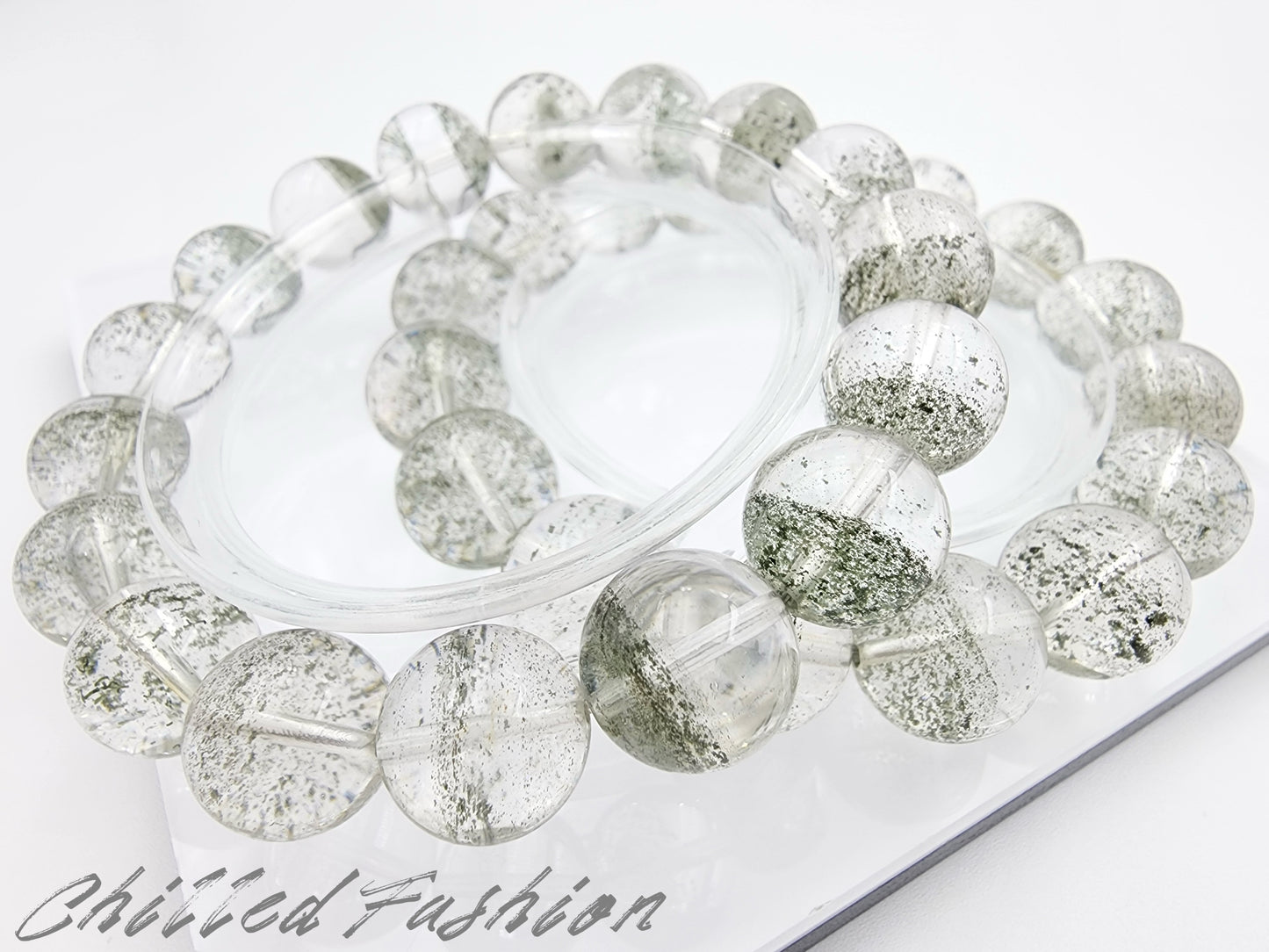 [Bracelet] Green Phantom Quartz Bracelet