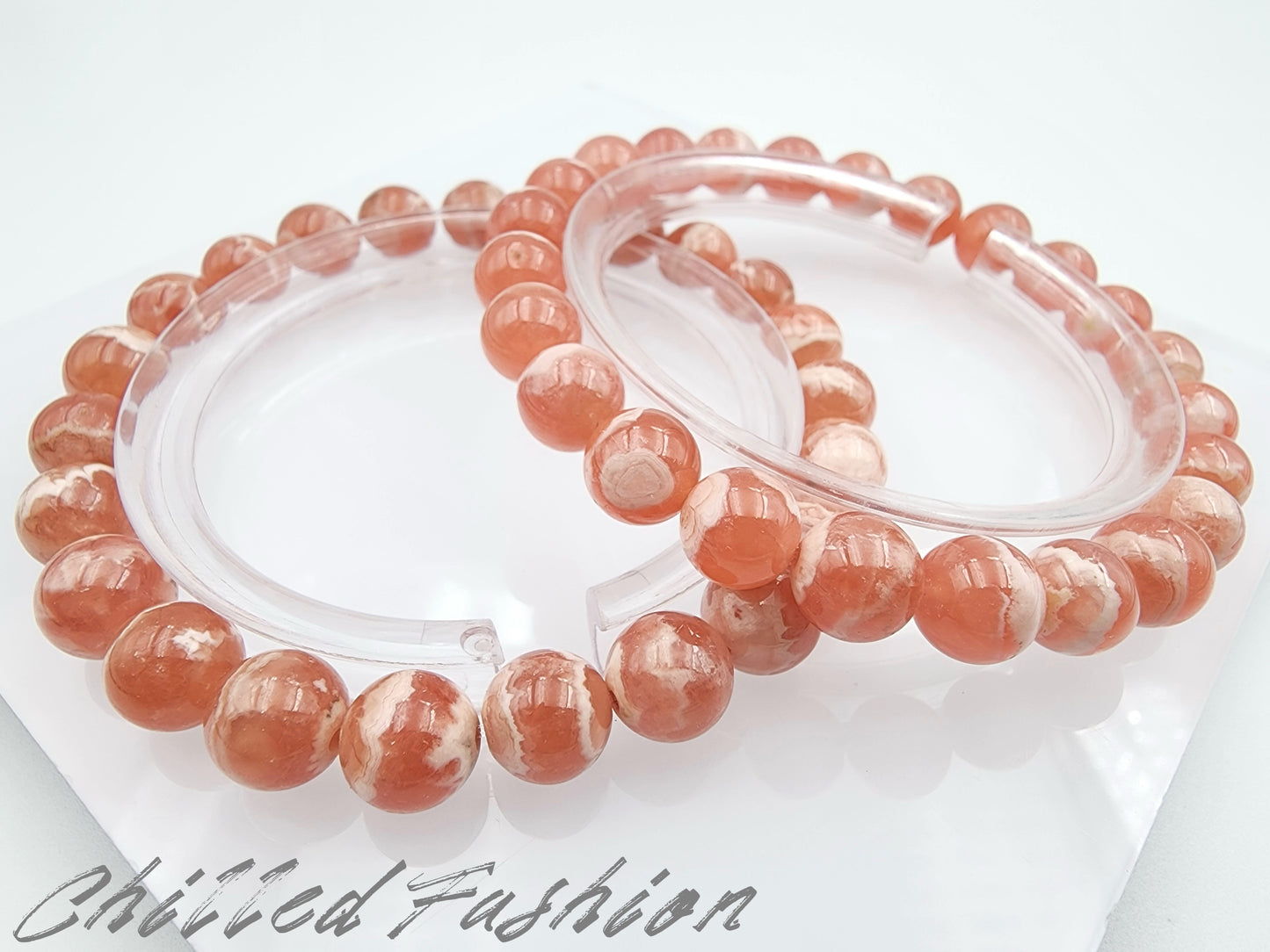 [Bracelet] Pink Rhodochrosite Bracelets