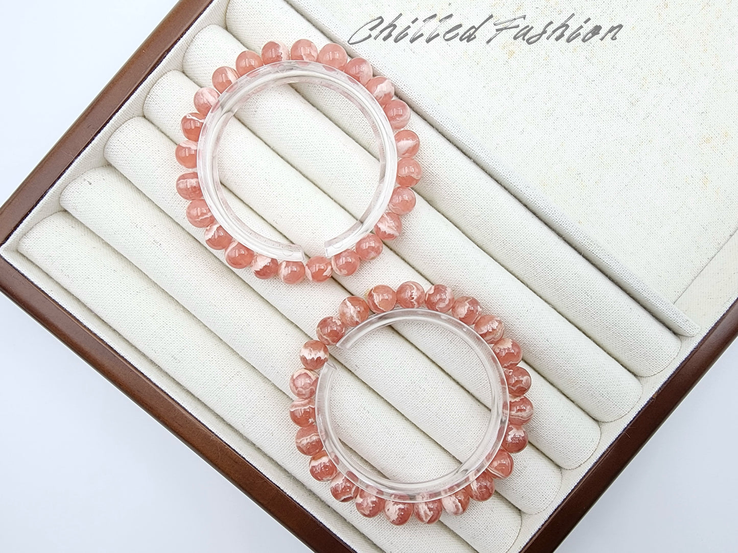 [Bracelet] Pink Rhodochrosite Bracelets