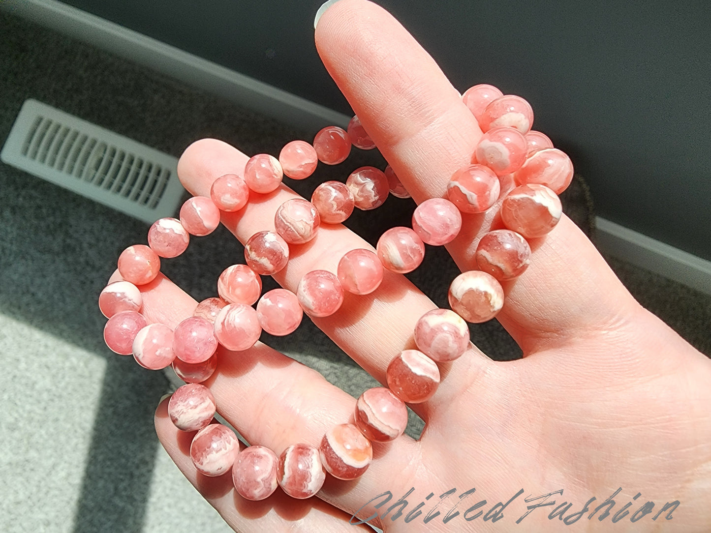 [Bracelet] Pink Rhodochrosite Bracelets